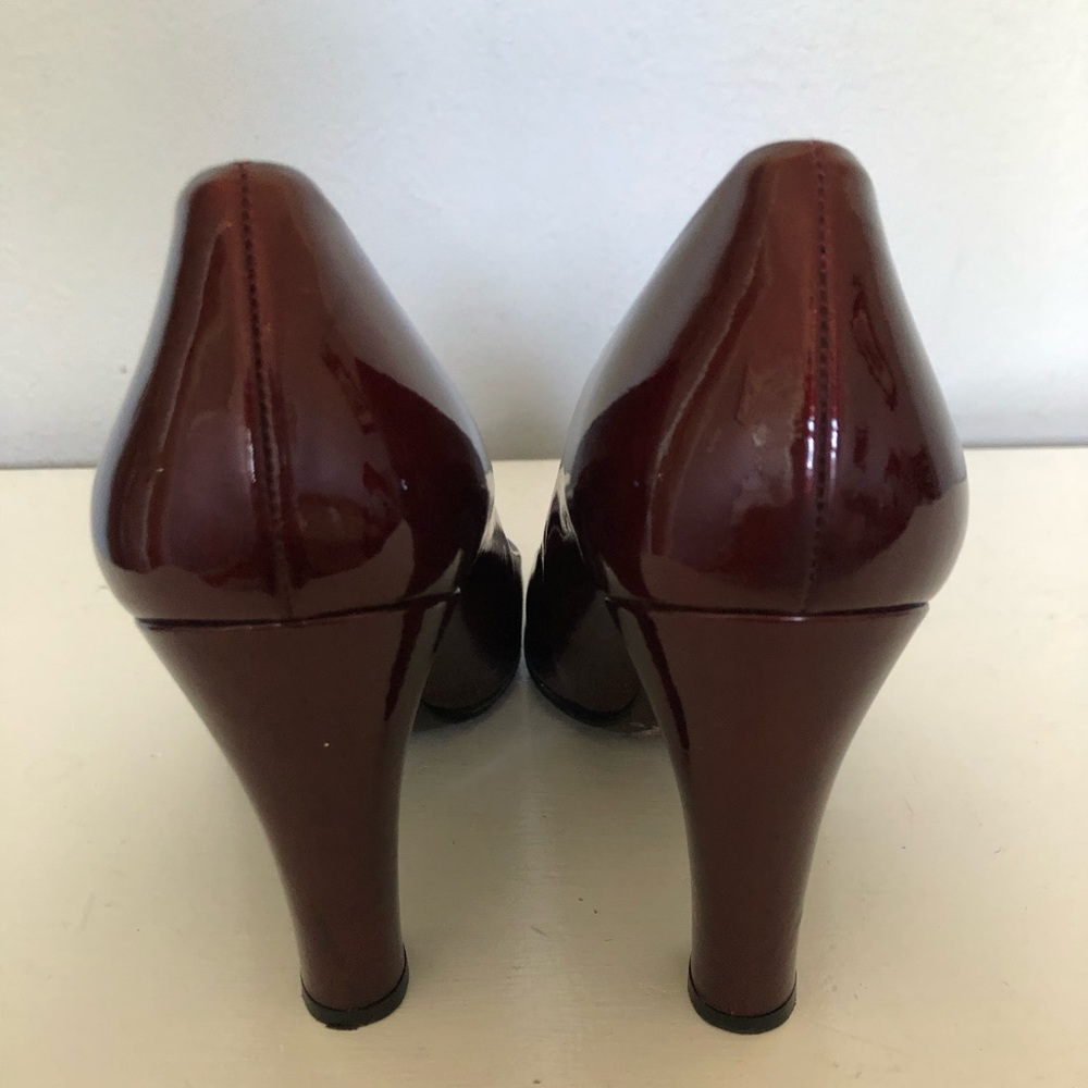 Stuart Weitzman Ruby Pumps Patent Leather Size 8.5 N GUC - Picture 5 of 7